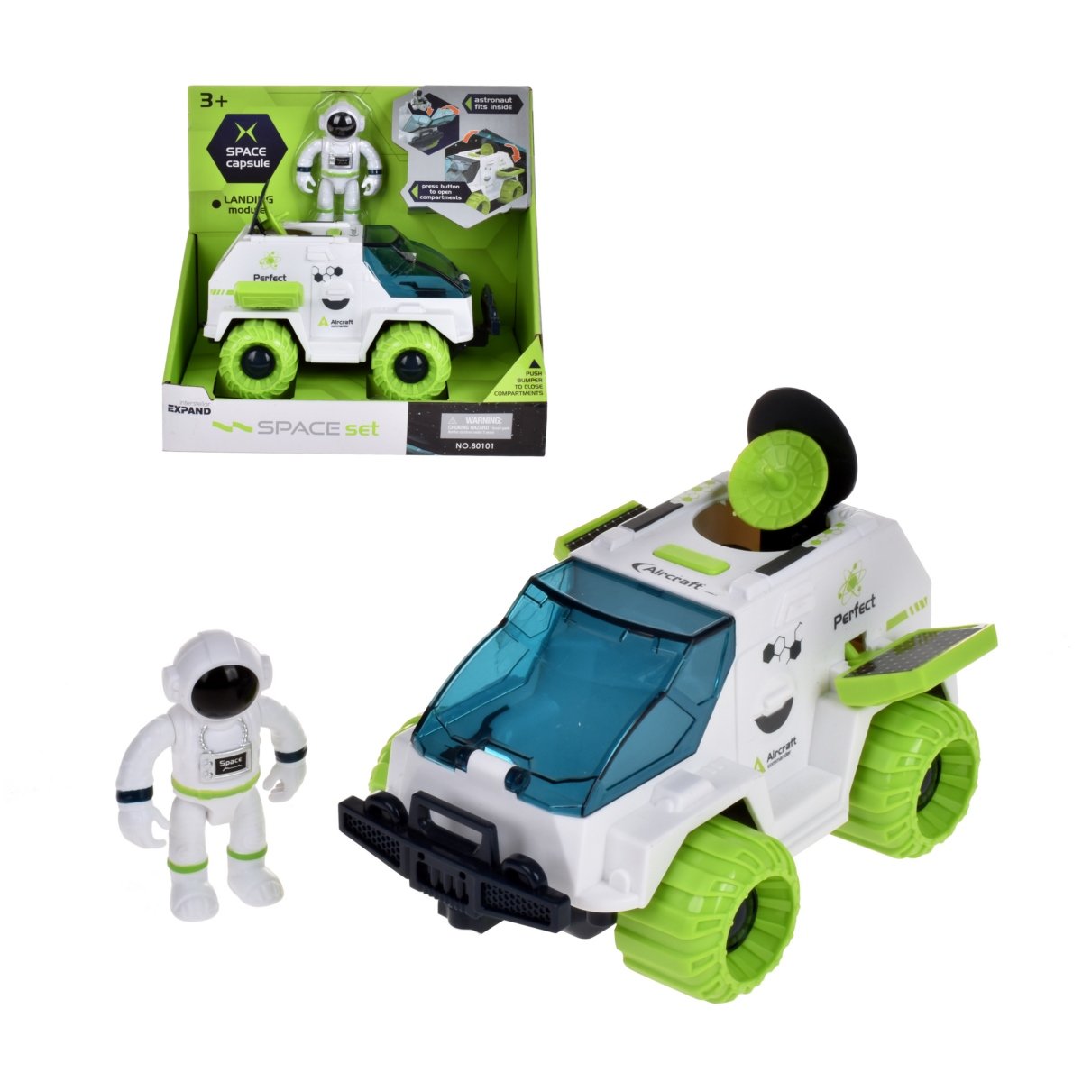 Vehiculo Espacial Con Astronauta